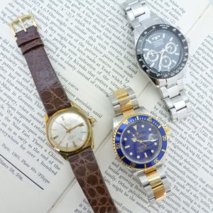 腕時計のガラスには種類がある！どんなガラスが使われているでしょう